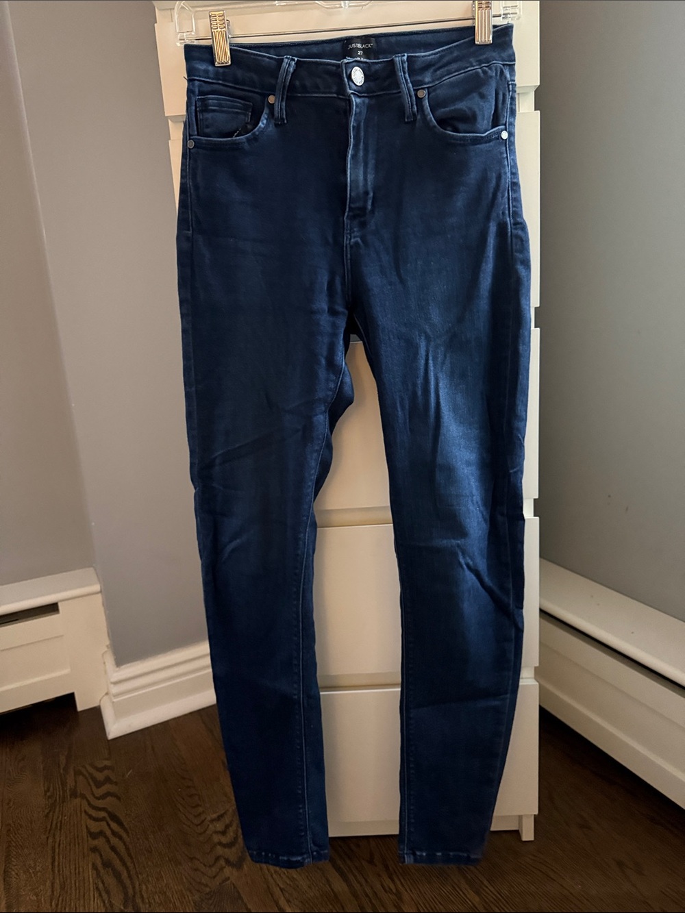 Just Black Denim Dark Wash Skinny Jeans